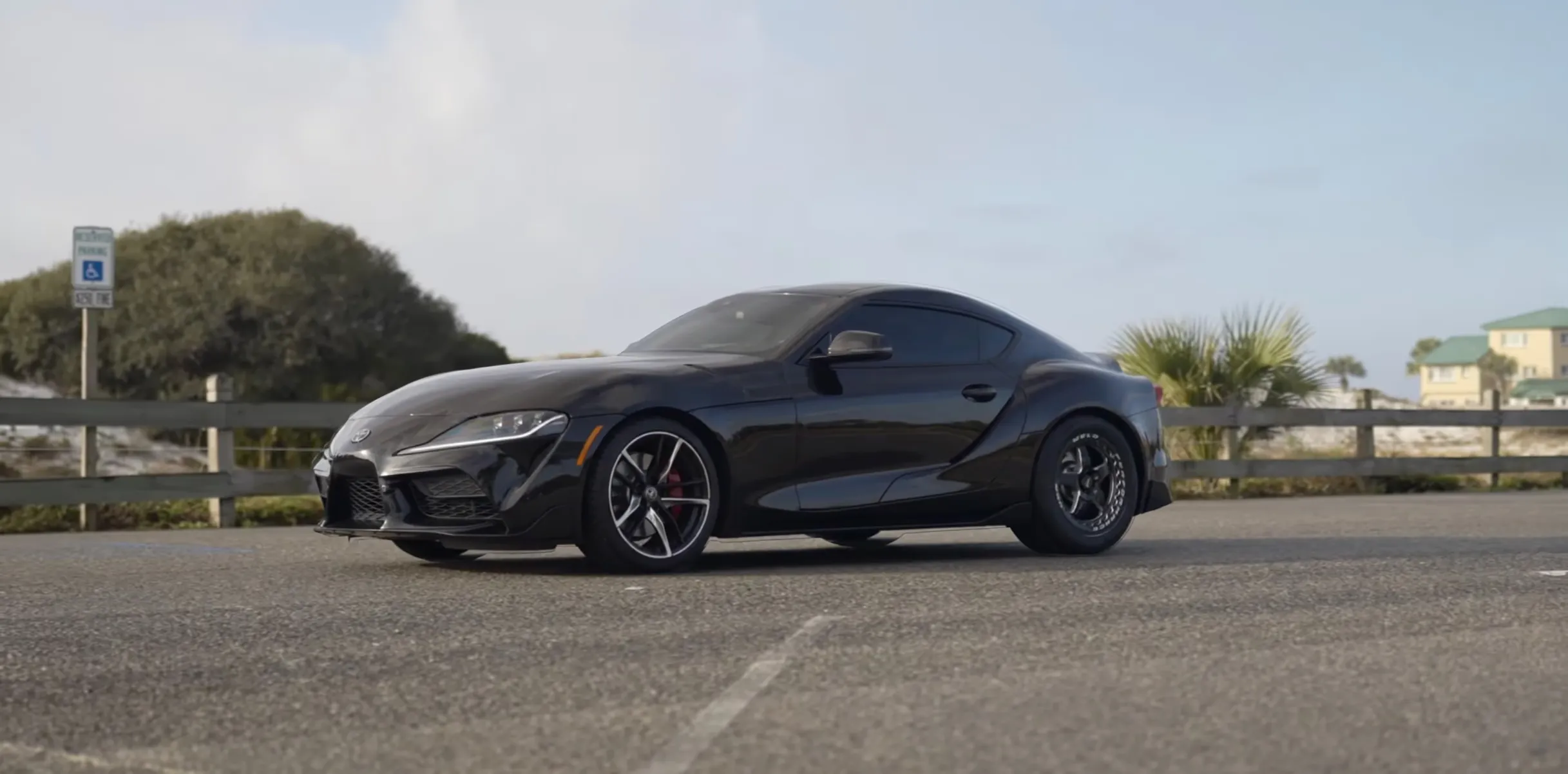 Toyota GR Supra — before wrap