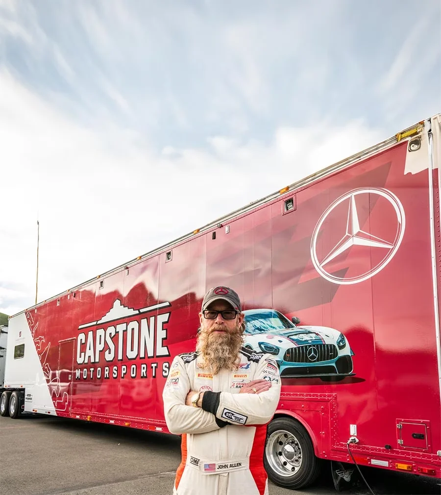Capstone Motorsports vehicle wrap