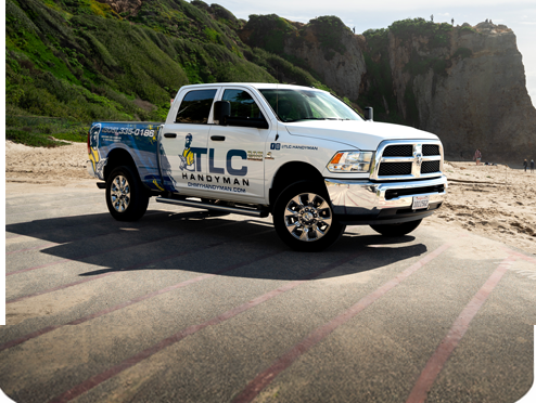 TLC Handyman truck wrap
