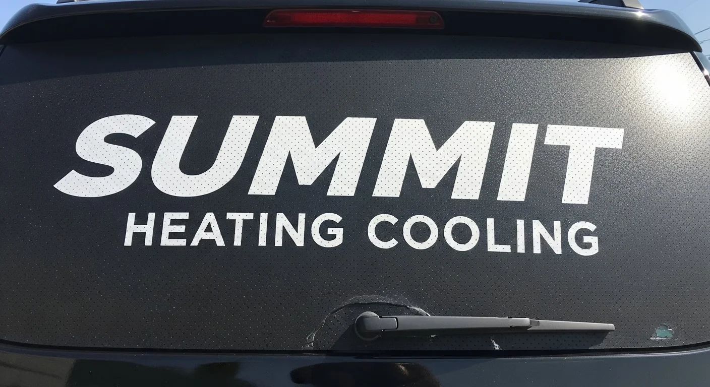 Perforated Film on Moving Windows
